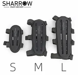 Protector de brazo de tiro con arco, protector de antebrazo seguro ajustable S/M/L, Material de espuma EVA para accesorios de entrenamiento de tiro con arco