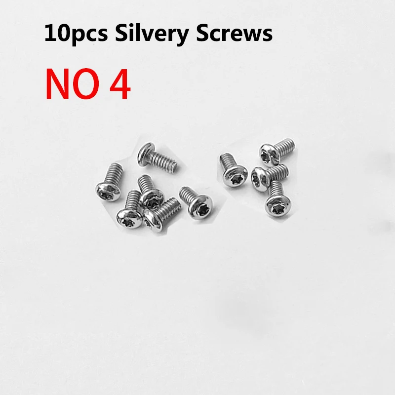 10pcs NO4 Silvery