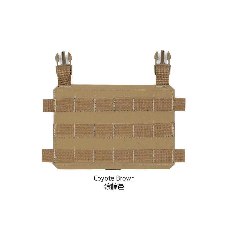 Chaleco táctico MOLLE, Panel frontal extendido, accesorios colgantes para el pecho de caza militar al aire libre - imagen 3