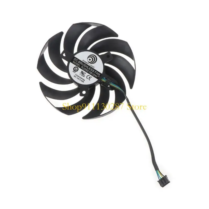 J1HC PLD09210S12HH CARIDA GRÁFICOS VGA 4PIN 12V 0.4A para MSI Radeon RX 6800