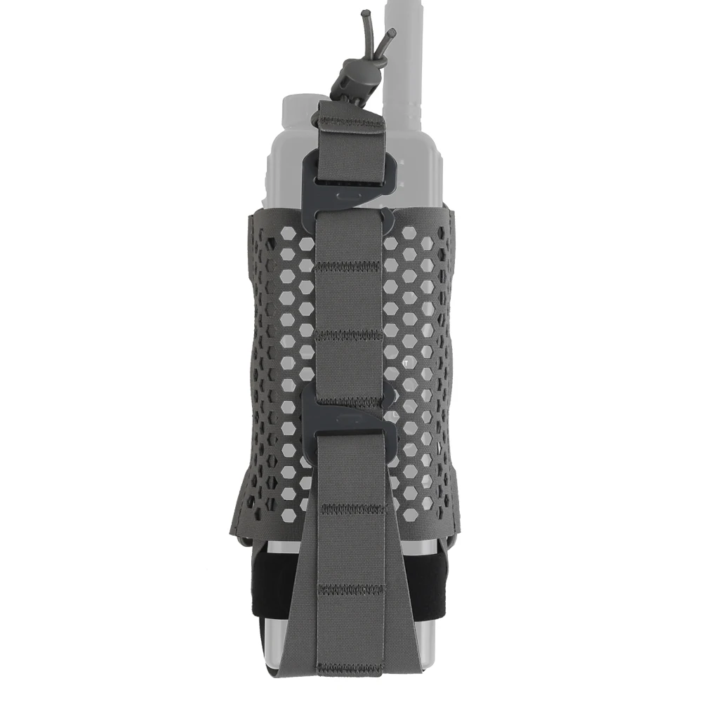 Bolsa táctica de Radio ARC MPU5 PRC163 152 148 PTT, bolsa de soporte estilo SC, accesorio Molle de caza, walkie-talkie, bolsillo de almacenamiento para HIVE - imagen 2