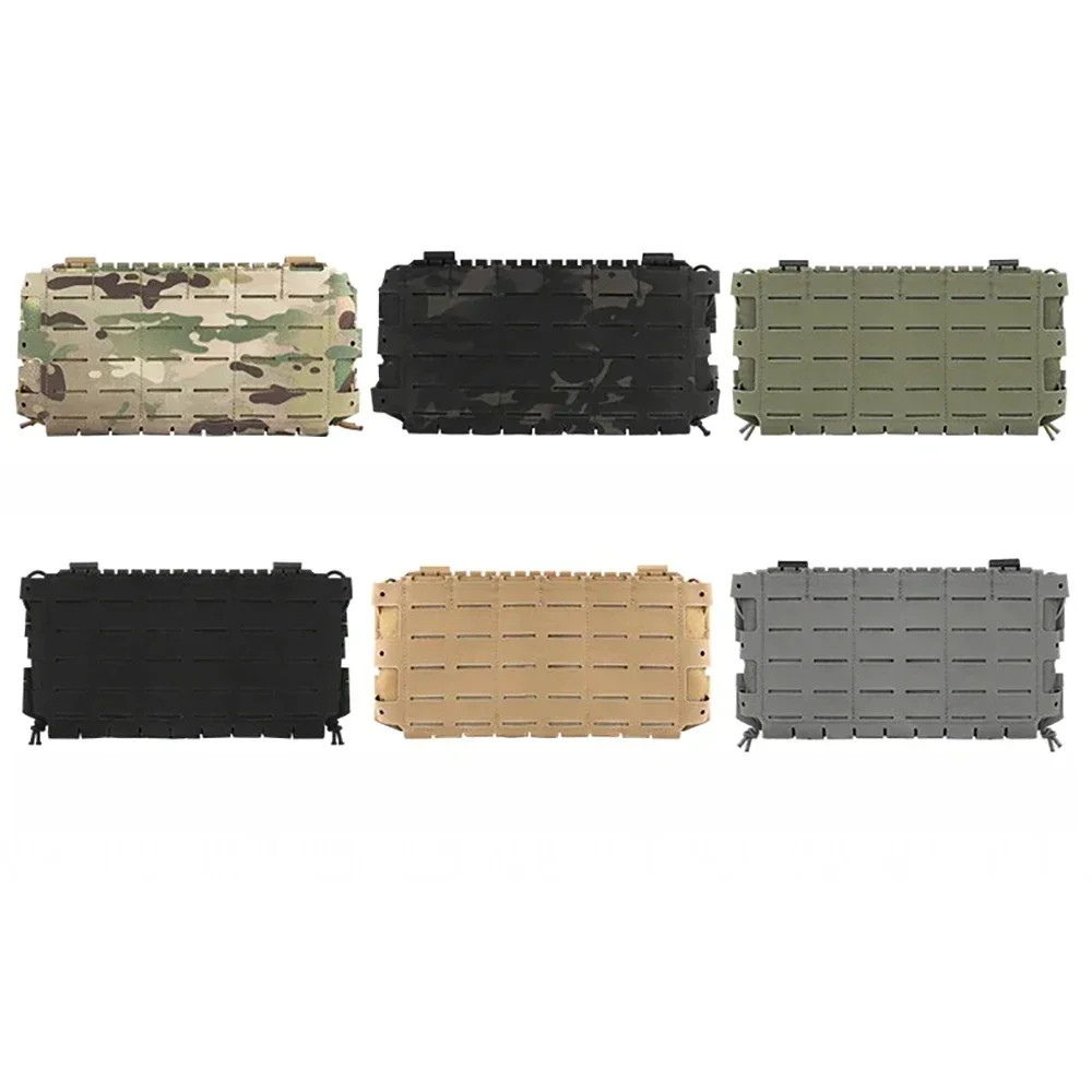 Bolsa táctica Molle Triple para revista ARC V3, bolsas multiusos para Mag, portaplacas de caza con corte láser, bolsa con Clip Airsoft