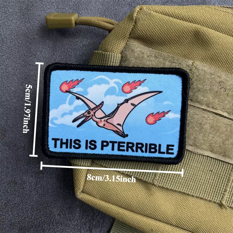 Parche táctico militar con velcro gancho y bucle para ropa y mochila - imagen 4
