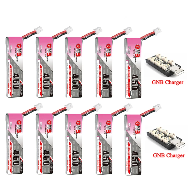 10Pcs 2 x Charger