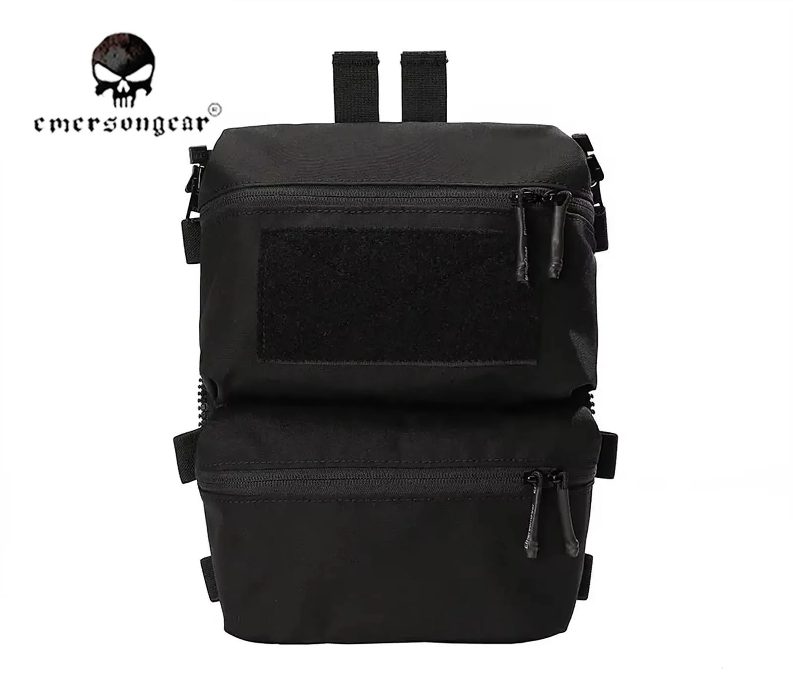 Emersongear-Bolsa multiusos para chaleco FRO Style V5, Panel trasero, doble bolsa con cremallera, mochila para caza y senderismo EM9649 - imagen 5