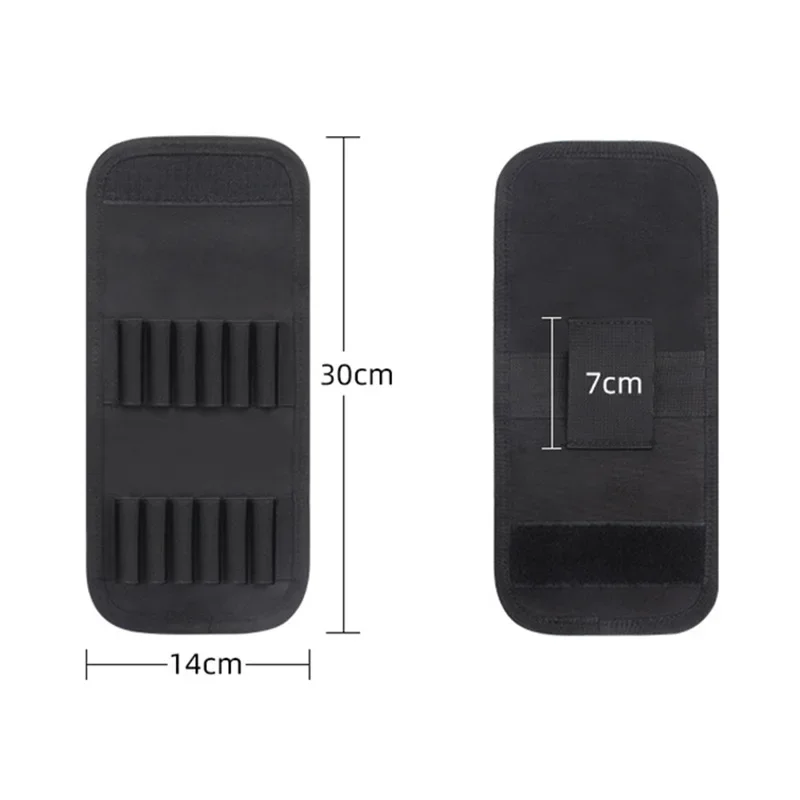 Táctico 12 Rifle redondo escopeta carcasa municiona pistola bala recarga titular Molle Mag bolsa munición cartucho redondo titular caza - imagen 5