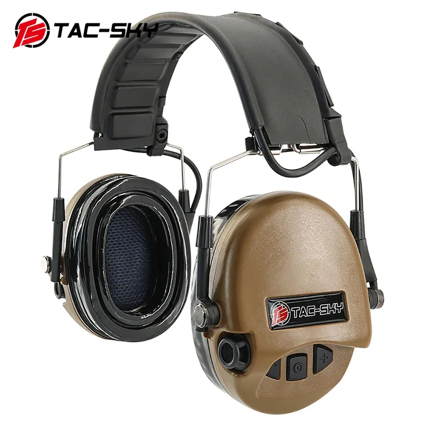 TS TAC-SKY-auriculares tácticos militares SORDIN Airsoft TEA, protección auditiva Tierl, cancelación de ruido - imagen 5