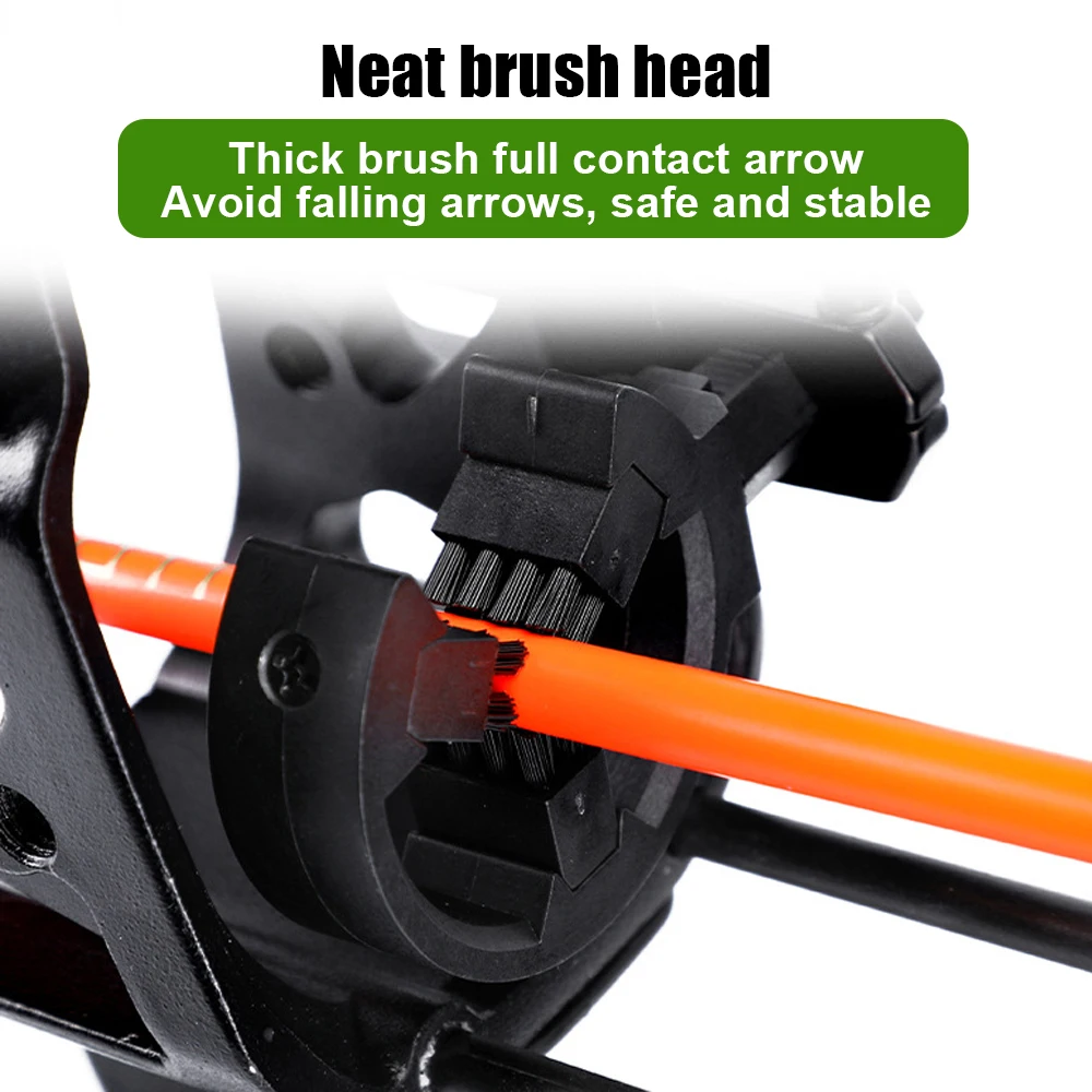 1 Uds. Reposapiés Universal para cepillo, arcos compuestos, reposapiés para mano izquierda/derecha, Compatible con cepillo de cerdas, arco, suministros de tiro con arco - imagen 5