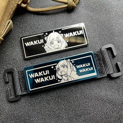 Parche Metal Loop táctico espía anime para mochila