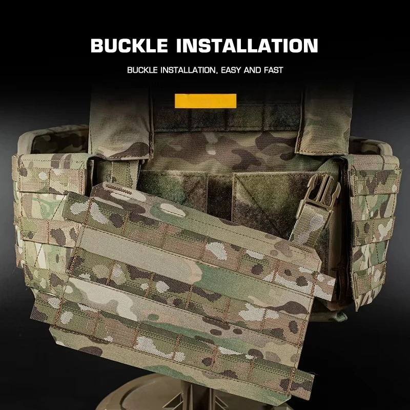 Bolsa táctica triple para rifle y pistola – Soporte multiusos MOLLE - imagen 4