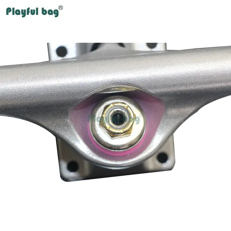 Monopatín profesional de 5,25 pulgadas, monopatín con doble soporte hueco, camiones de balancín doble, soporte hueco para monopatín de 8 pulgadas, 92A AMB213 - imagen 5