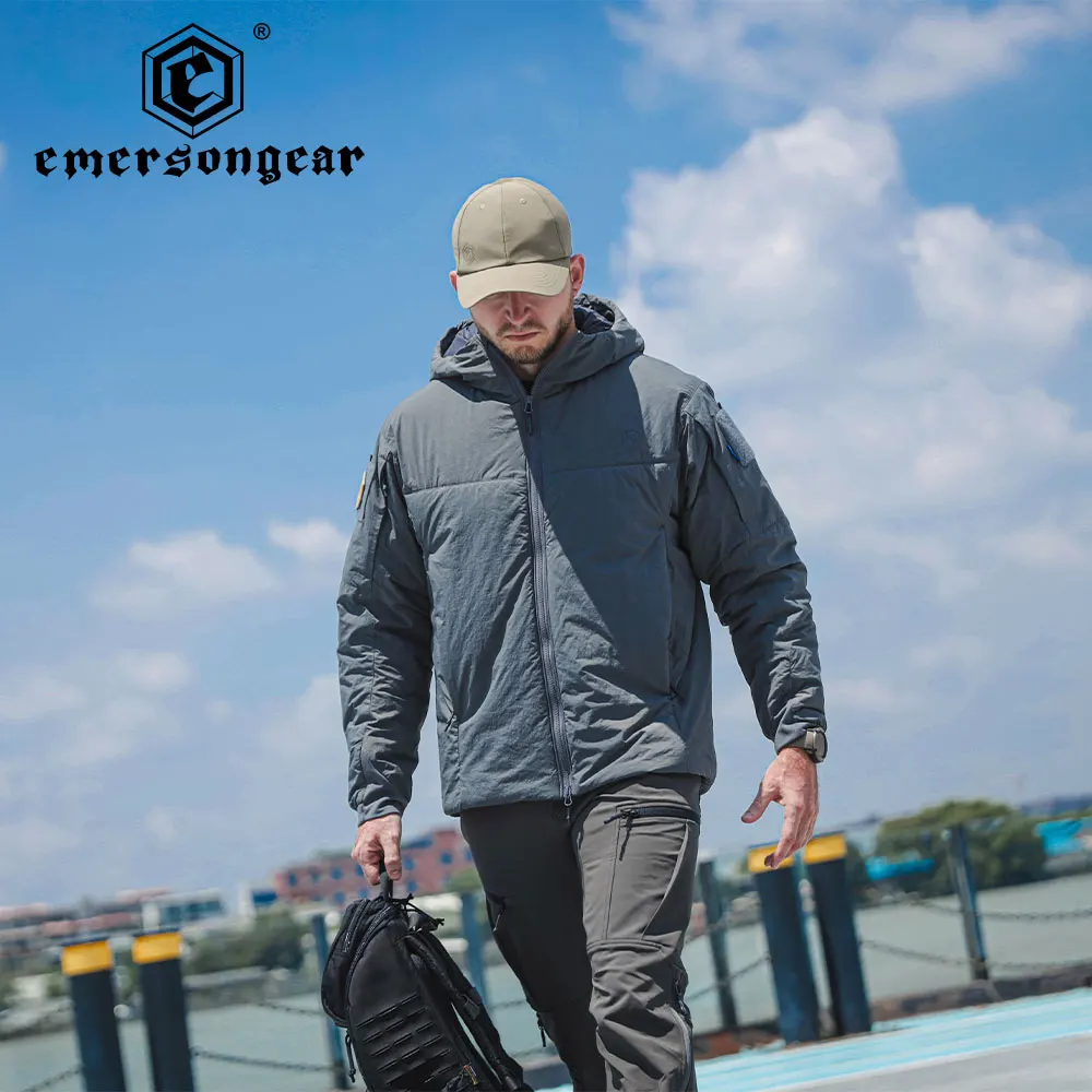 EmersonGear-abrigo de invierno a prueba de viento con etiqueta azul, chaqueta térmica cálida para hombre, deportes al aire libre, Camping, senderismo, desplazamientos EMB9751 - imagen 3