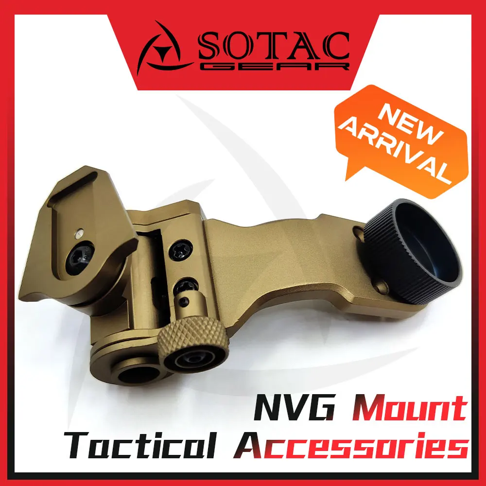 Adaptador J Arm SOTAC para casco – Soporte visión nocturna PVS-14
