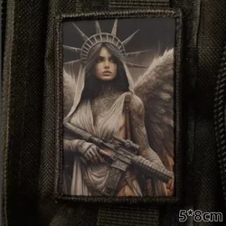 Parche táctico velcro lobo – Morales para mochila