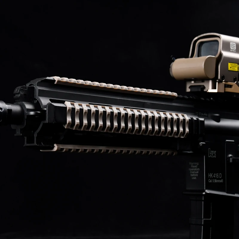 Juego de cubiertas de rieles con 17 ranuras para escalera táctica, accesorios para pistola Airsoft de riel Picatinny de 20mm para AR15 M4A1 HK416 GBB AEG - imagen 3