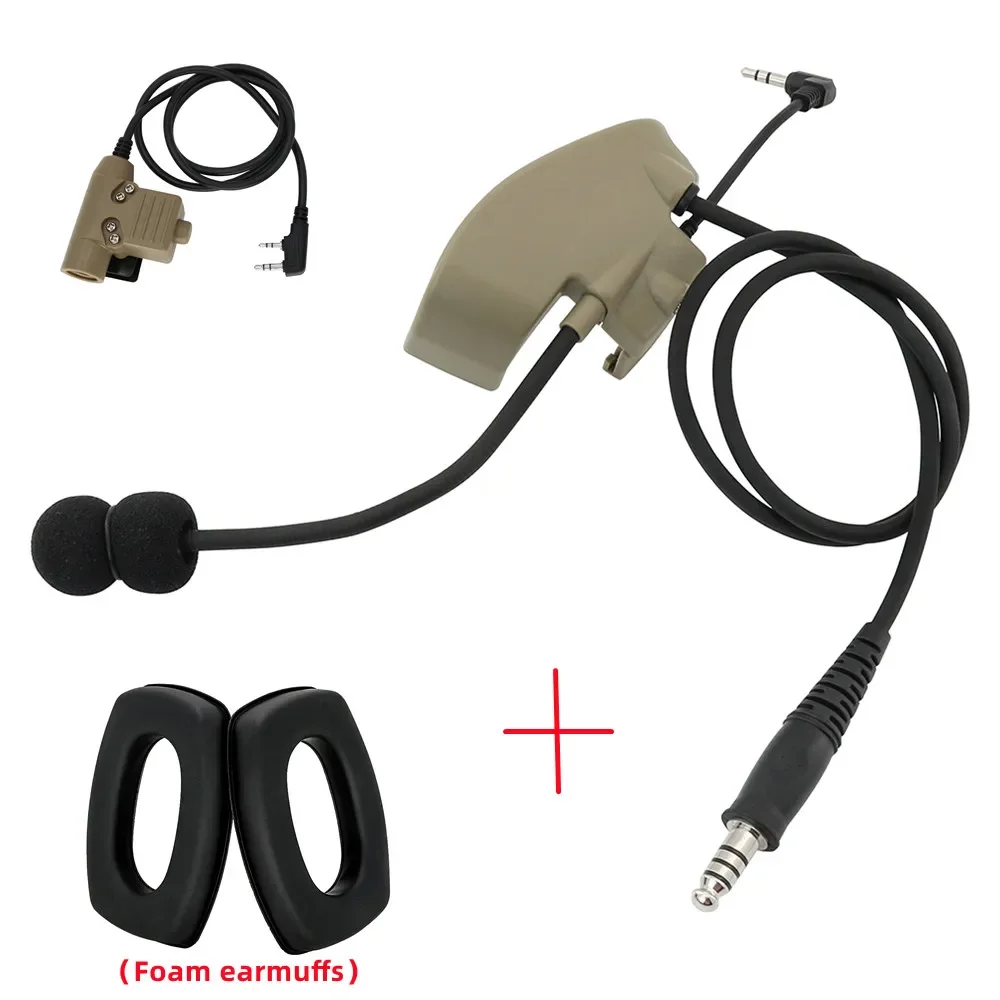DE mic ptt 2 Ear Pad