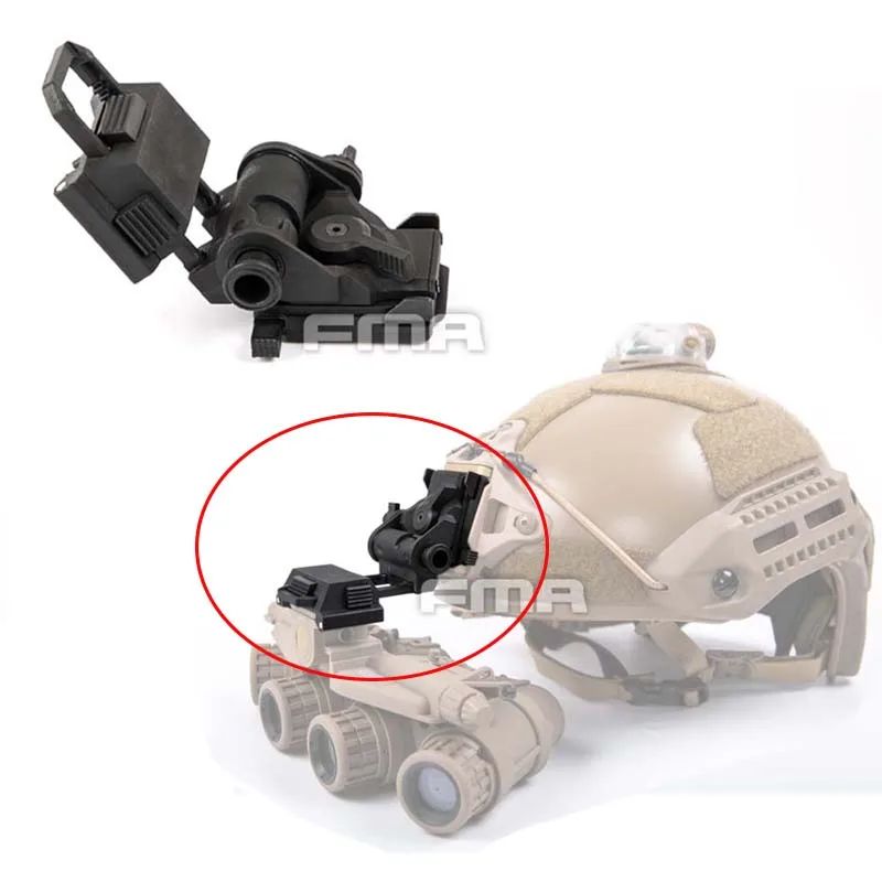 Soporte de plástico L4G24 para casco, accesorio de visión nocturna para casco táctico FMA, accesorios de soporte - imagen 2