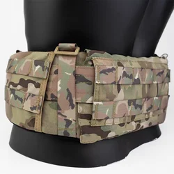 Cinturón Táctico MOLLE Multifuncional para Caza, Camping y Tiro