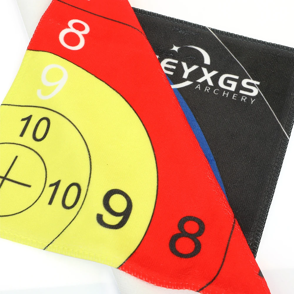 Toalla de tiro con arco, microfibra suave, secado rápido, ligera, portátil, durabilidad, arco de arquero, caza, viajes, Camping, herramienta de toallas - imagen 2