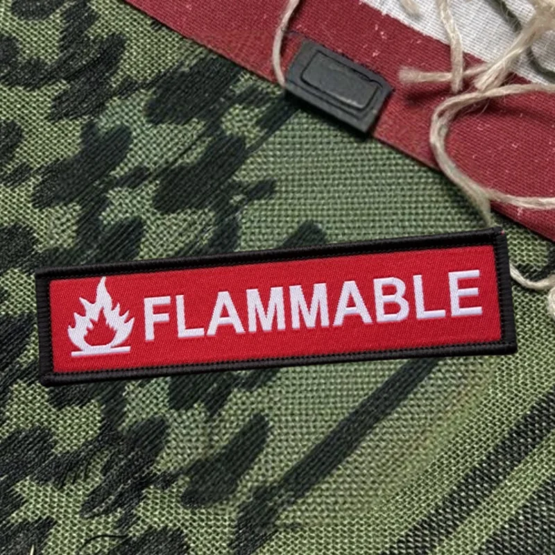 Parche impreso con recordatorio, tira de texto, chaleco táctico, insignia de moral con gancho y bucle, pegatinas decorativas para mochila, parches para brazalete para ropa - imagen 2