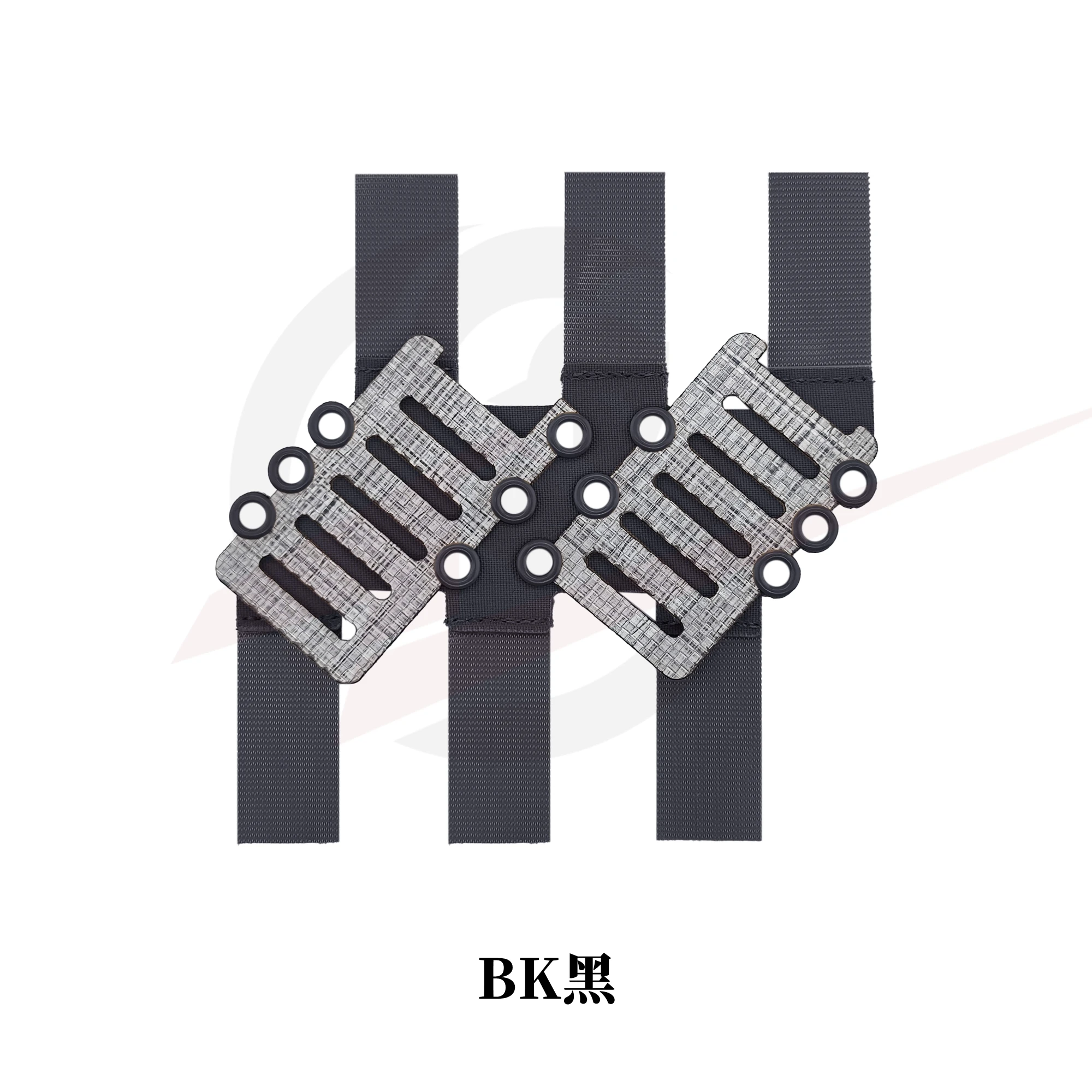 Placa adaptadora en ángulo Molle de 40 grados, placa adaptadora táctica de doble fila, accesorio Tegris para bolsa colgante - imagen 3