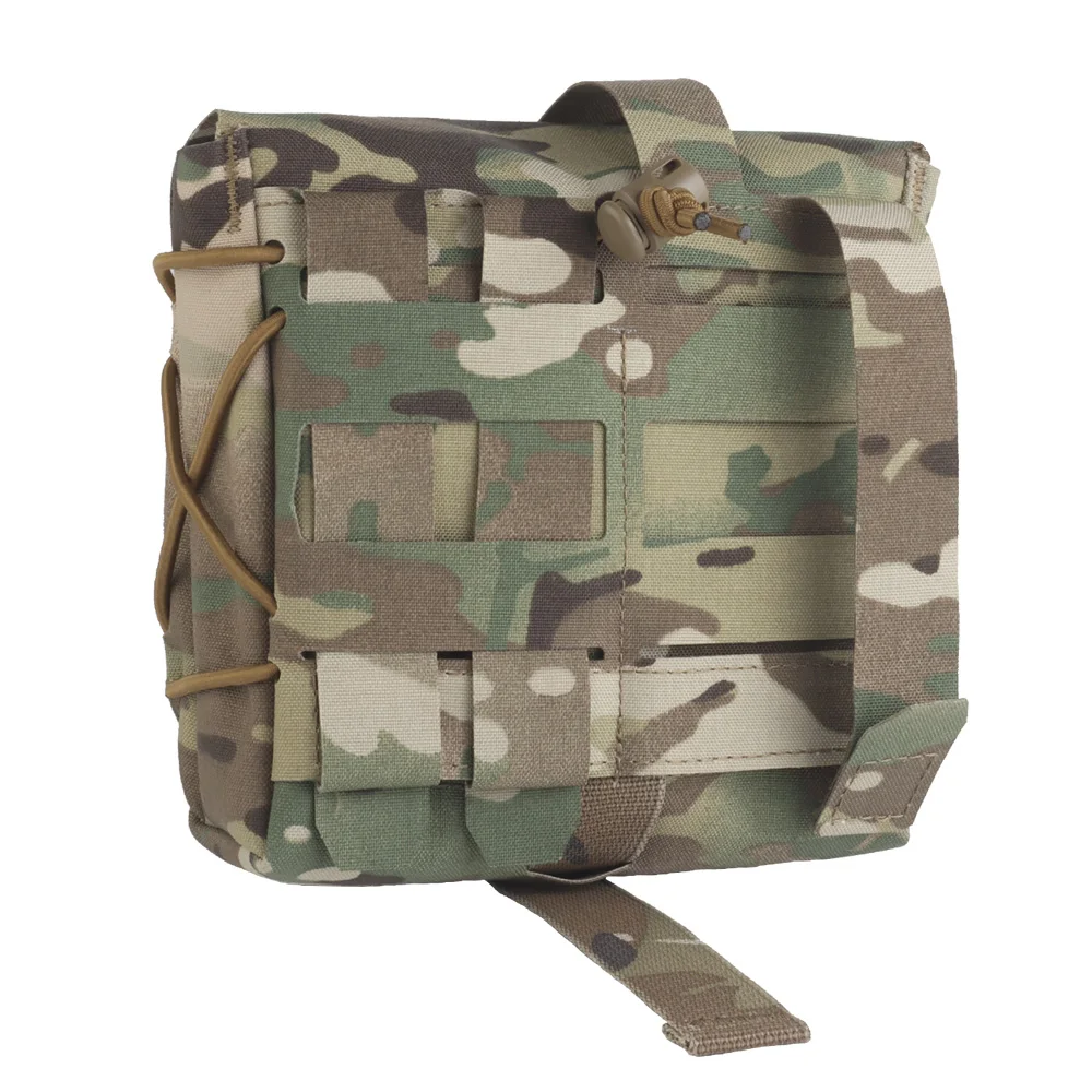 Bolsa táctica ARC Mag grande 5,56/7,62/40MM/SAW 200RND bolsa de reciclaje de munición acceso rápido caza tiro Airsoft MOLLE cinturón bolsa - imagen 4