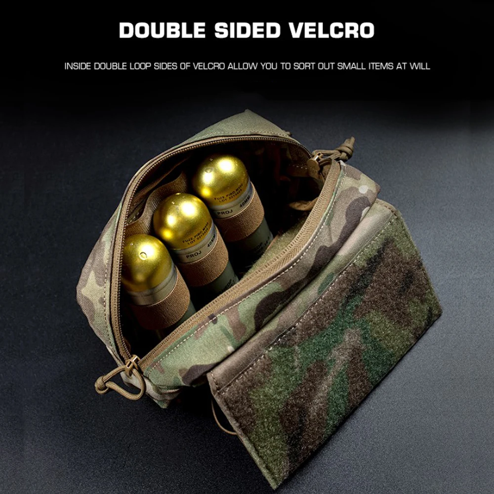 Bolsa tipo saco estilo SS Mk3 MK4, bolsa de descarga Abdominal, riñonera para chaleco táctico, portador de placa, accesorio de aparejo de pecho - imagen 3