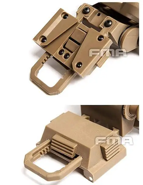 Fma Tactical Gpnvg18 modelo simulado gafas de visión nocturna y L4G19 Nvg soporte de plástico para casco - imagen 5