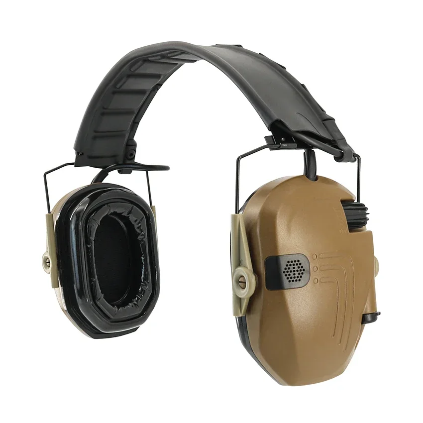 Auriculares de caza Airsoft con nueva diadema, extraíbles para rango de tiro, almohadillas para los oídos de Gel de silicona, plegables - imagen 4