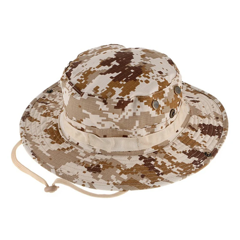 Sombrero para el sol para hombre, gorra táctica militar para exteriores, Paintball, pistola de aire, entrenamiento, camuflaje, pesca, caza, Montañismo - imagen 3