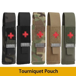 Bolsa de torniquete tactica MOLLE para cinturon - funda TQ y linterna
