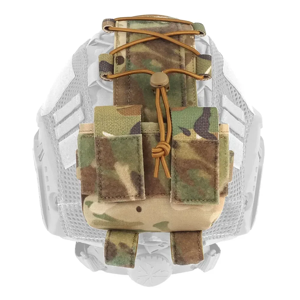 Bolsa de batería para casco táctico de caza rápida, Airsoft, MK2, paquete de batería para casco de M-LOK, paquete de contrapeso, accesorios para cascos - imagen 2