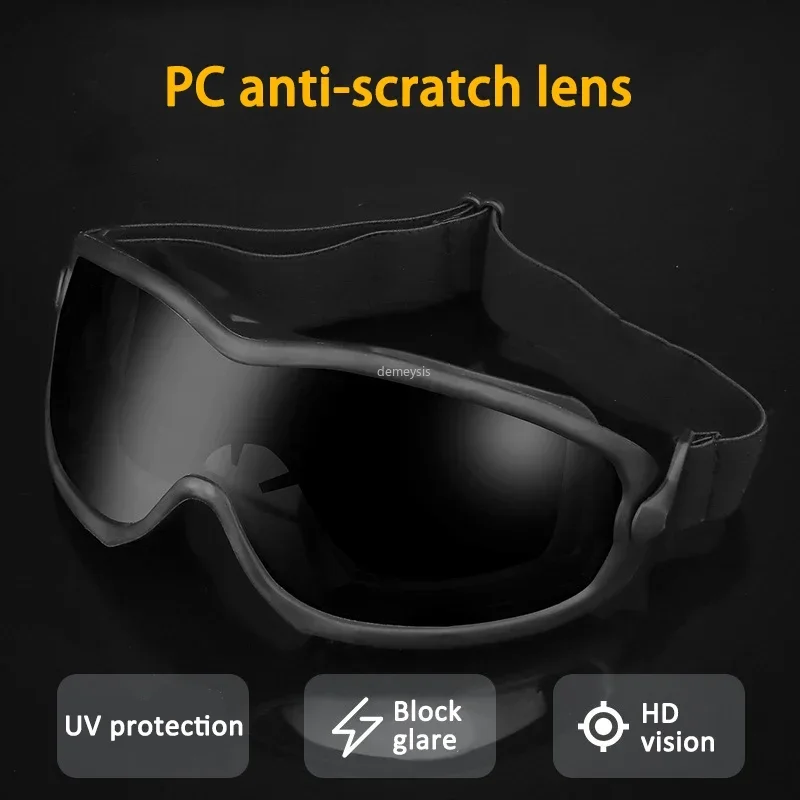 Airsoft gafas protectoras tácticas para Paintball, gafas a prueba de viento para caza al aire libre, senderismo, motocicleta - imagen 4