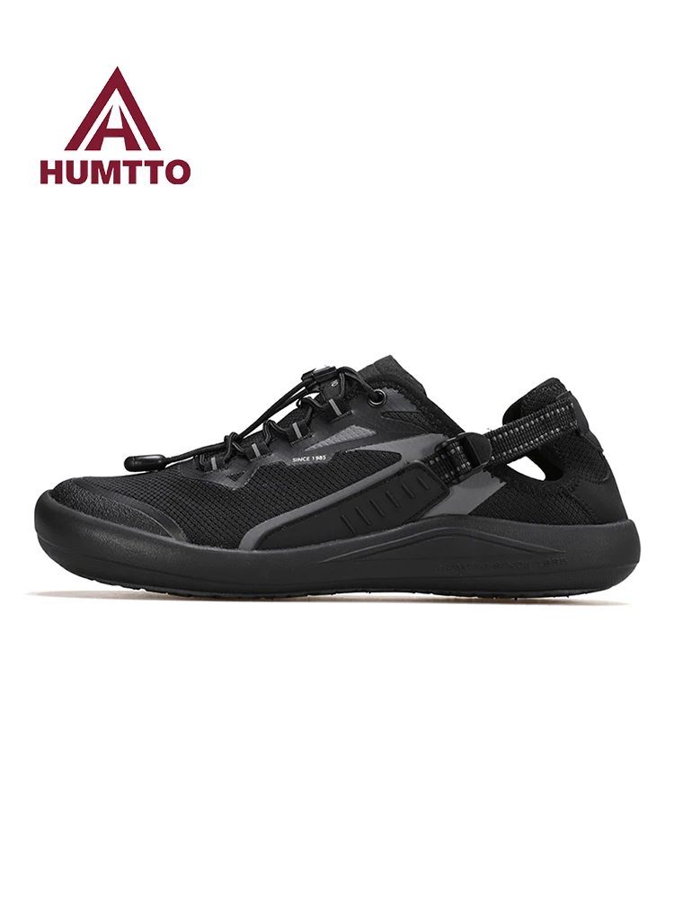HUMTTO-zapatos de senderismo para hombre, botas de trekking transpirables informales para escalada al aire libre, zapatillas deportivas ligeras antideslizantes de primavera - imagen 2