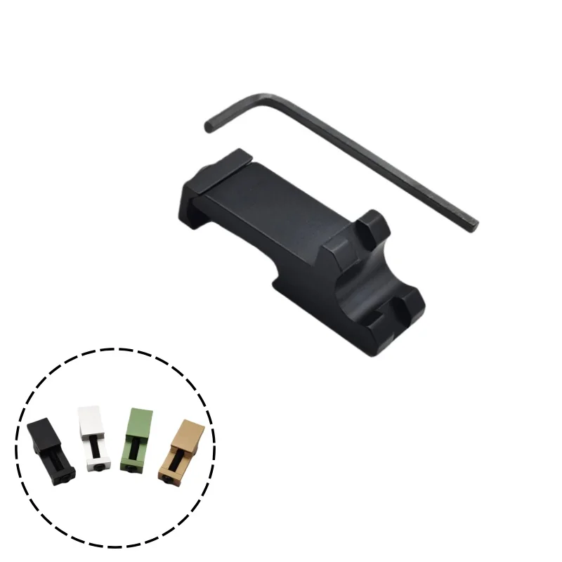 Soporte para linterna de caza |   Soporte de riel lateral para mini luz de separación rápida |   Para accesorios de modificación de pistola