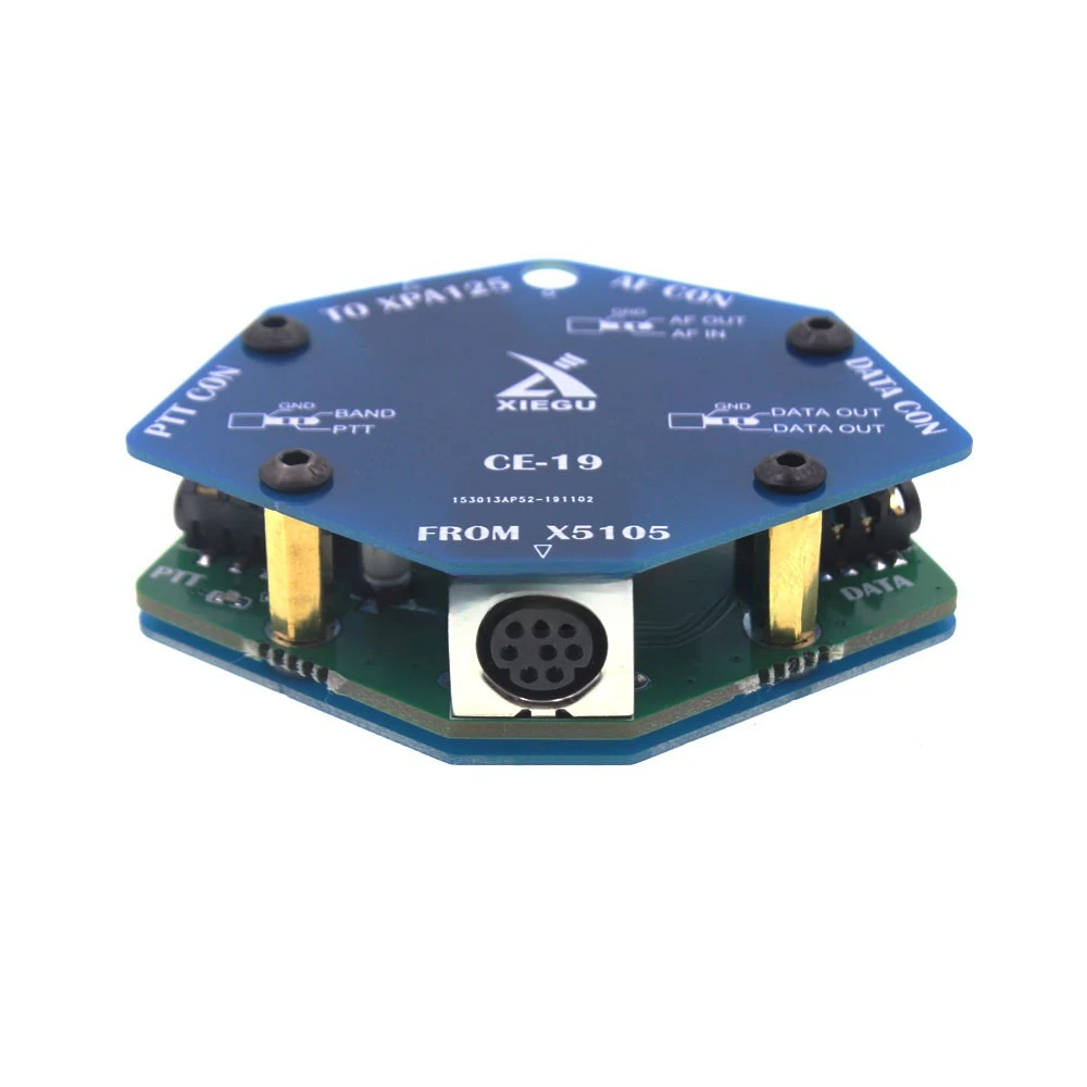 La tarjeta de expansión de interfaz de datos 9 se utiliza para el módem de conexión de expansión de puerto ACC de X5105. - imagen 2