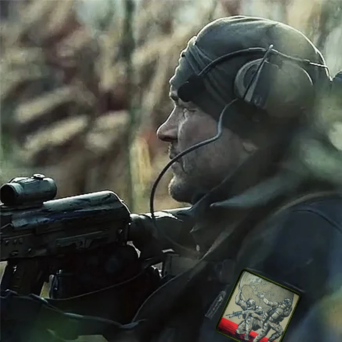 Parche táctico de "Atlanta", insignia de moral, soldados de asalto, brazalete militar, parches de gancho y bucle, ropa, mochila, pegatina impresa - imagen 2