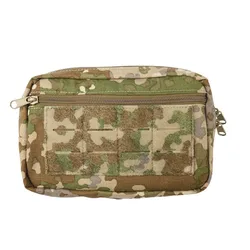 Bolsa organizadora táctica MOLLE compacta de nylon expandible