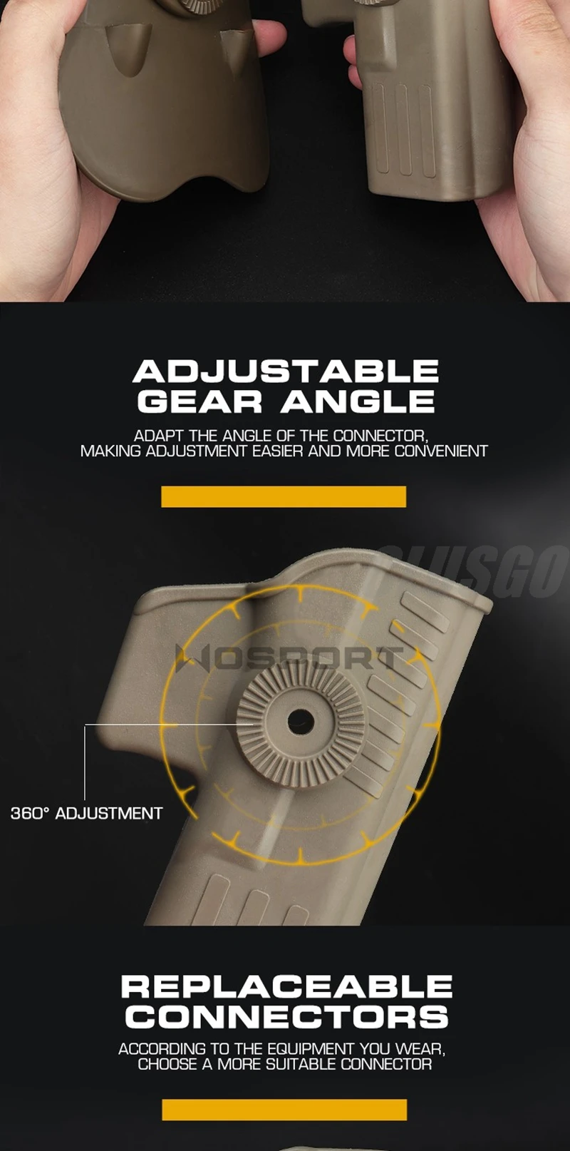 Funda compatible - Sistema de versatilidad