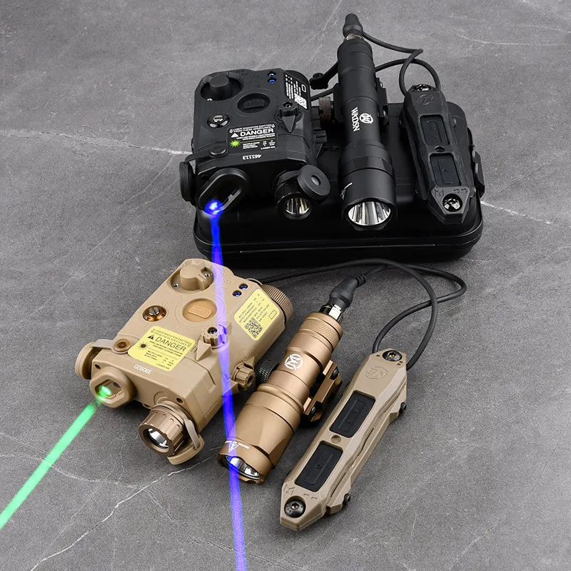 Linterna táctica UHP PEQ PEQ-15 Surefir M600 M300A AR15 Airsoft interruptor de Control Dual accesorios de caza rojo verde azul PEQ15 - imagen 5