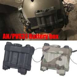 NVG AN/PVS-31 Visión nocturna: caja batería para casco Wendy