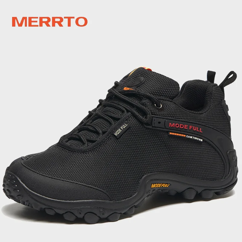 Zapatos de senderismo de montaña para hombre, botas de caza, zapatillas deportivas para exteriores, zapatos informales para caminar para mujer, zapatos de Trekking, zapatos de malla todoterreno - imagen 2