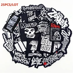 Parche termoadesivo banda musical para chaqueta y vaqueros estilo punk