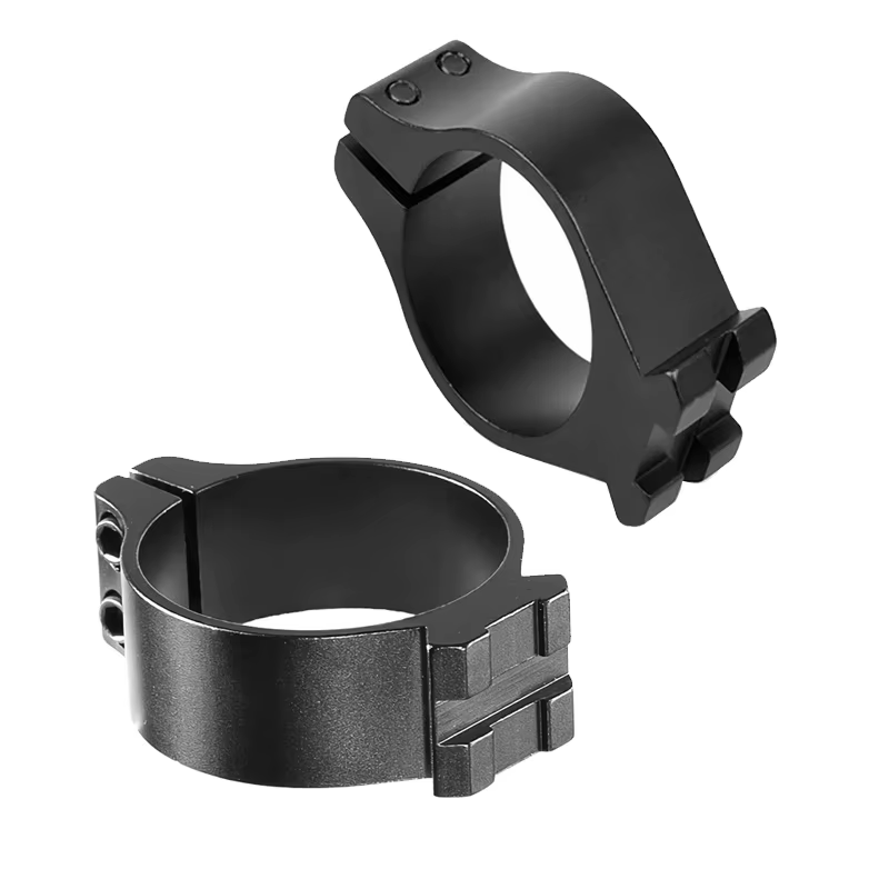 Anillo portamira 30mm con riel Picatinny para visor táctico caza - imagen 5