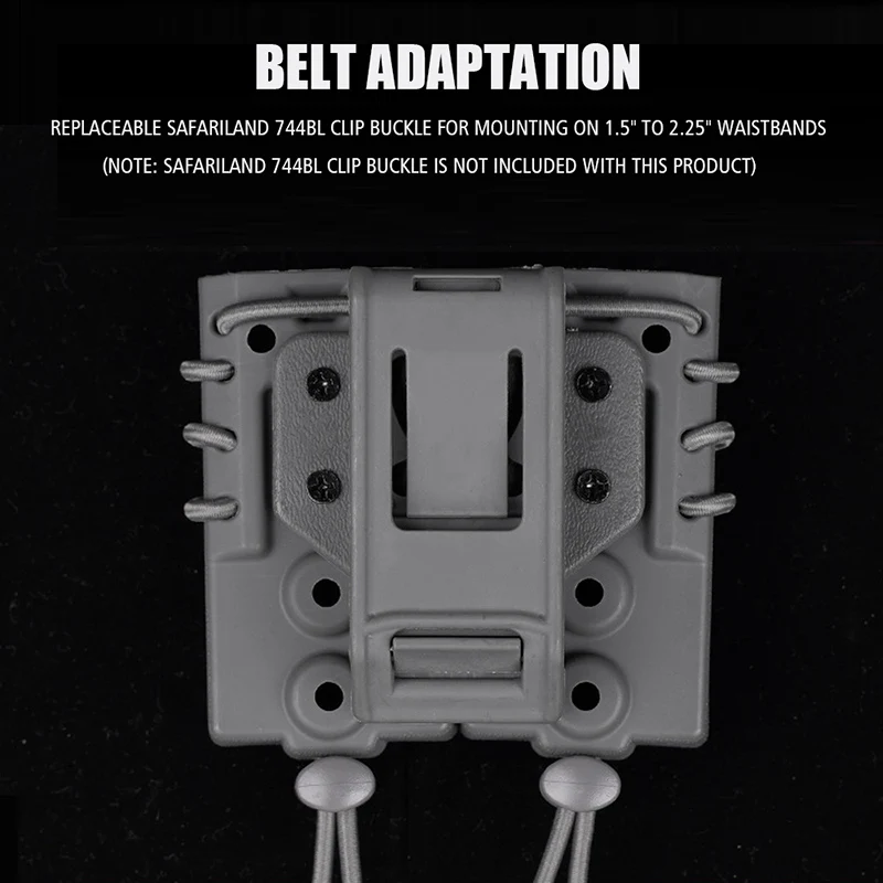 Bolsa táctica Mag para Glock 9MM 0,40 357SIG 45CAP 10MM Pistol Airsoft Mag Pouches Urban Assault Series - imagen 4