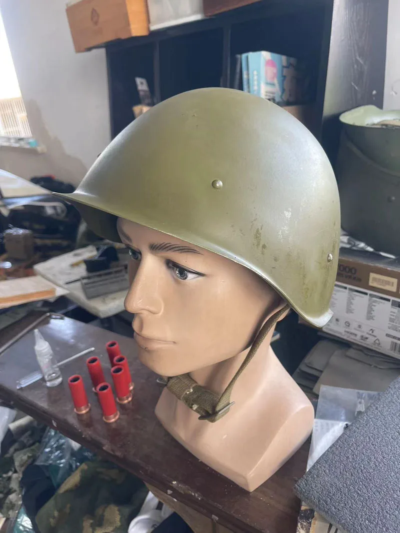 Casco táctico de SSh-40 soviética, de acero, 40 - imagen 3