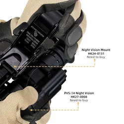 Kit montaje base NVG PVS-7/PVS-14 para casco táctico rápido