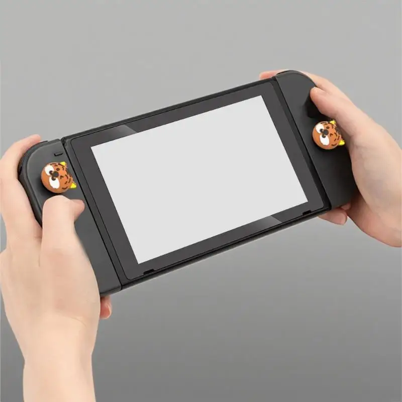 Patrón animales Analógico Rocker Caps Controlador Joystick Caps Accesorio juegos K1KF - imagen 4