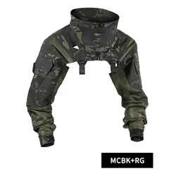 DMgear Chaqueta táctica camuflaje manga larga con sistema MOLLE