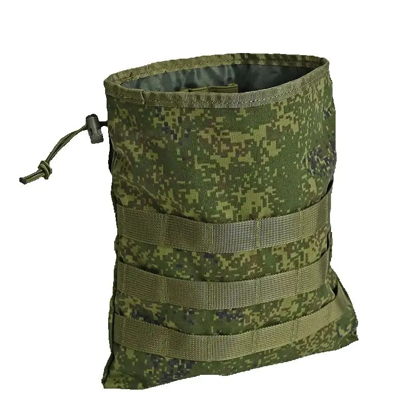 Bolsa de reciclaje multifuncional MOLLE plegable para deportes al aire libre - imagen 4